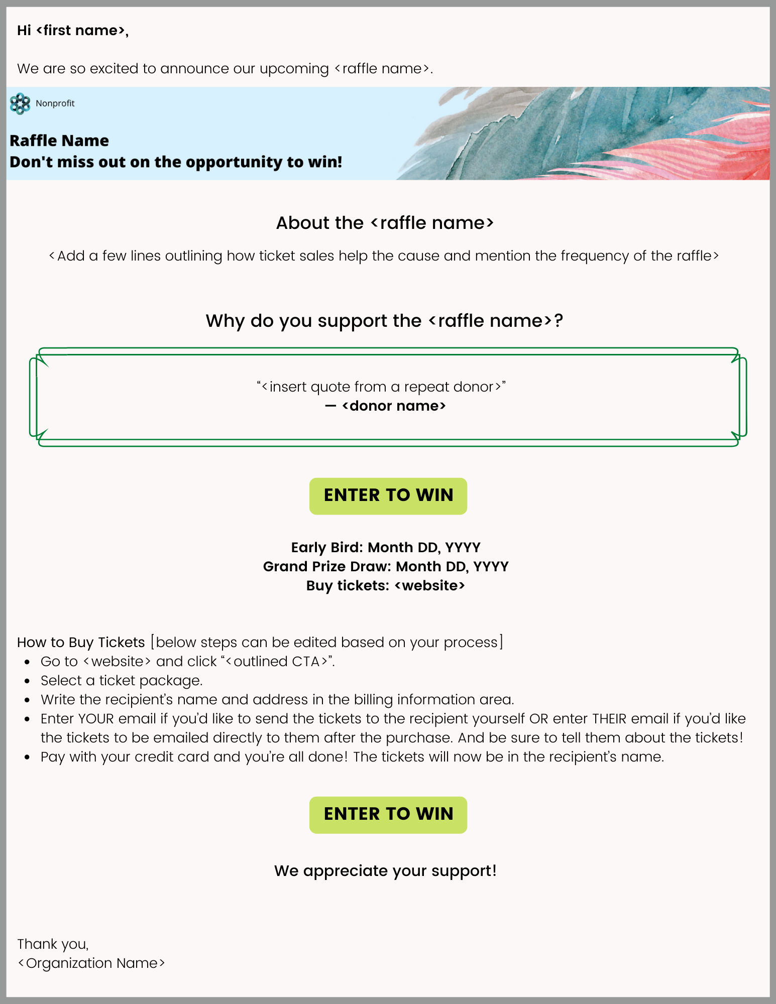 How to Write Emails for Online Raffle Launch The Ascend Blog